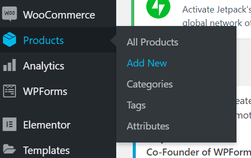 how to add new product to WooCommerce